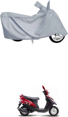 Billseye Two Wheeler Cover for Mahindra(Flyte, Silver)