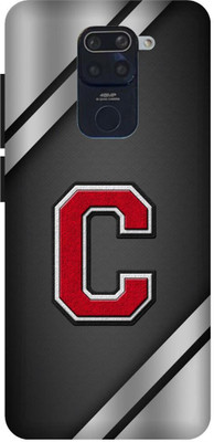UMPRINT Back Cover for Redmi Note 9 C C latter Alphabet Printed Back Cover(Multicolor, Hard Case, Pack of: 1)