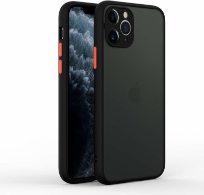 Accessories Kart Back Cover for Iphone 11 Pro Max Smoked Matte Back 360 Degree Protection Protective Hard Case(Black, Pack of: 1)