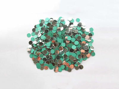 Crafto 10mm Round Shape Mirrors (100 pcs)
