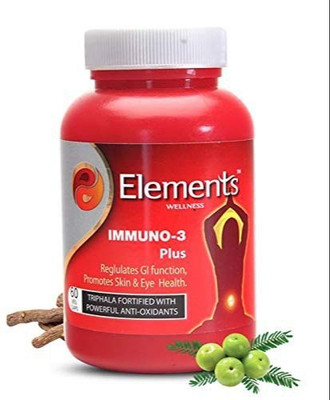 Elements WELLNESS IMMUNO-3 Plus(60 Capsules)
