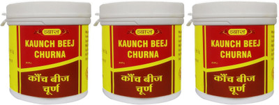 vyas Kaunch Beej Churna for Increasing Energy Levels (Pack of 3)(Pack of 3, 300 g)