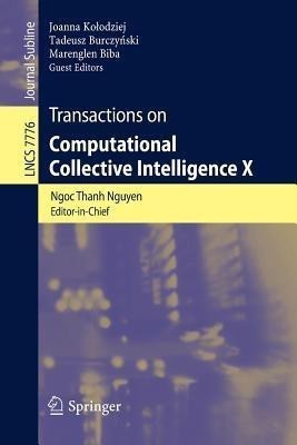 Transactions on Computational Collective Intelligence X(English, Paperback, unknown)