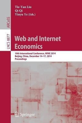 Web and Internet Economics(English, Paperback, unknown)