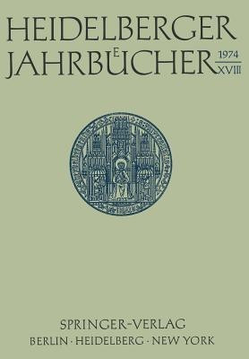 Heidelberger Jahrbuecher(German, Paperback, Loparo Kenneth A)