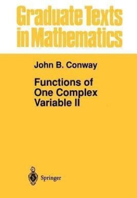 Functions of One Complex Variable II(English, Paperback, Conway John B.)