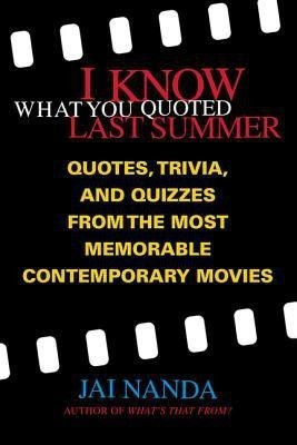 I Know What You Quoted Last Summer(English, Paperback, Nanda Jai)
