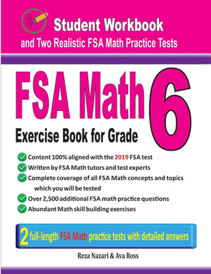 FSA Math Exercise Book for Grade 6(English, Paperback, Nazari Reza)