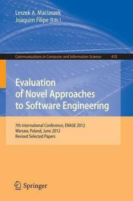 Evaluation of Novel Approaches to Software Engineering(English, Paperback, unknown)