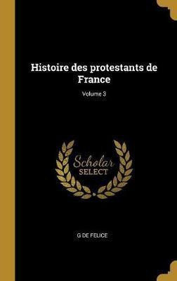 Histoire des protestants de France; Volume 3(French, Hardcover, Felice G De)
