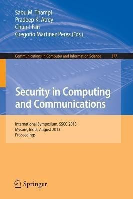 Security in Computing and Communications(English, Paperback, unknown)