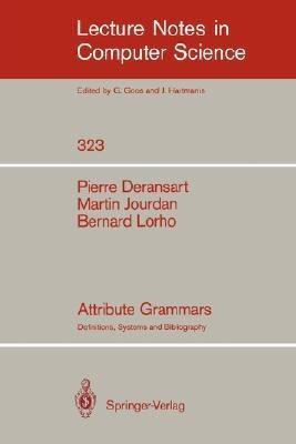 Attribute Grammars(English, Paperback, Deransart Pierre)