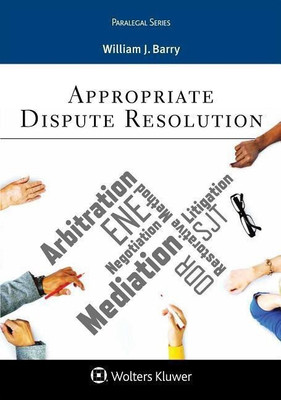 Appropriate Dispute Resolution(English, Paperback, Barry William J)