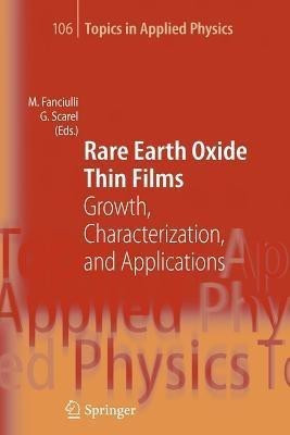 Rare Earth Oxide Thin Films(English, Paperback, unknown)