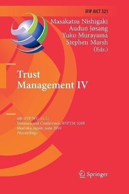 Trust Management IV(English, Paperback, unknown)