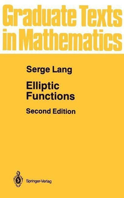 Elliptic Functions(English, Hardcover, Lang Serge)