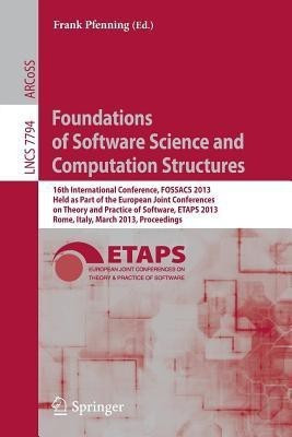 Foundations of Software Science and Computation Structures(English, Paperback, unknown)