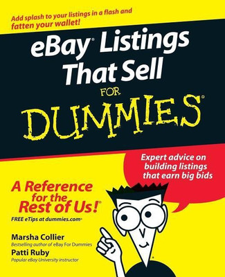 eBay Listings That Sell For Dummies(English, Paperback, Collier Marsha)