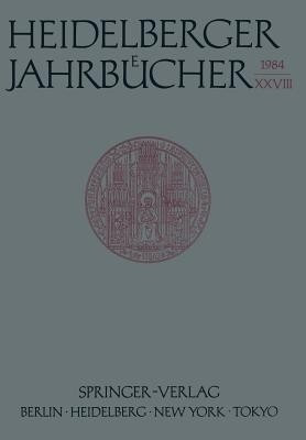 Heidelberger Jahrbuecher(German, Paperback, Loparo Kenneth A)