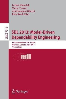 SDL 2013: Model Driven Dependability Engineering(English, Paperback, unknown)