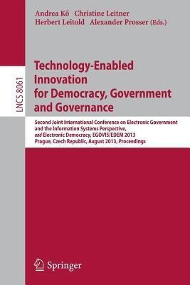 Technology-Enabled Innovation for Democracy, Government and Governance(English, Paperback, unknown)