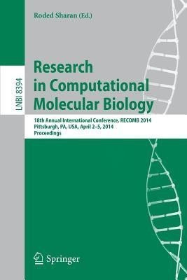 Research in Computational Molecular Biology(English, Paperback, unknown)