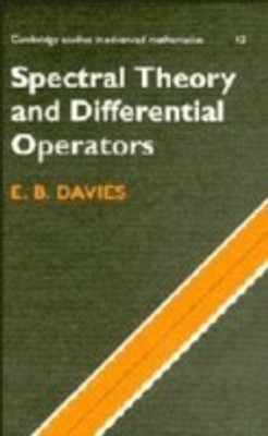 Spectral Theory and Differential Operators(English, Hardcover, Davies E. Brian)