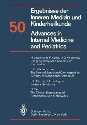 Ergebnisse der Inneren Medizin und Kinderheilkunde / Advances in Internal Medicine and Pediatrics(English, Paperback, Frick P.)