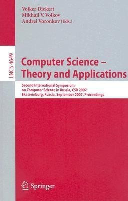Computer Science - Theory and Applications(English, Paperback, unknown)