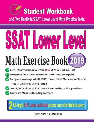 SSAT Lower Level Math Exercise Book(English, Paperback, Nazari Reza)