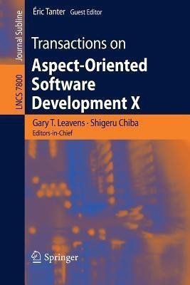 Transactions on Aspect-Oriented Software Development X(English, Paperback, unknown)