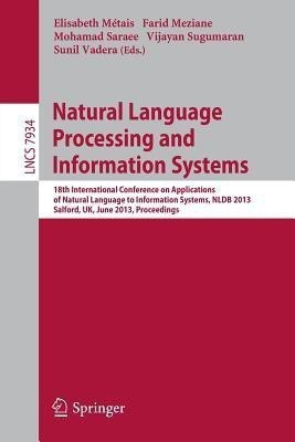 Natural Language Processing and Information Systems(English, Paperback, unknown)