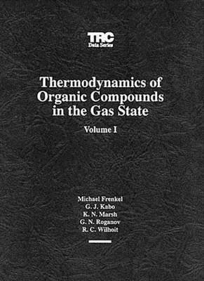 Thermodynamics of Organic Compounds in the Gas State, Volume I(English, CD-ROM, unknown)