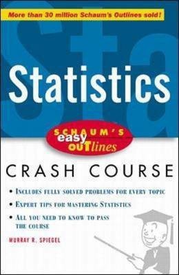 Schaum's Easy Outline of Statistics(English, Paperback, Spiegel Murray)