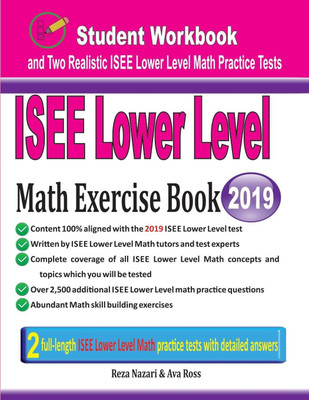 ISEE Lower Level Math Exercise Book(English, Paperback, Nazari Reza)