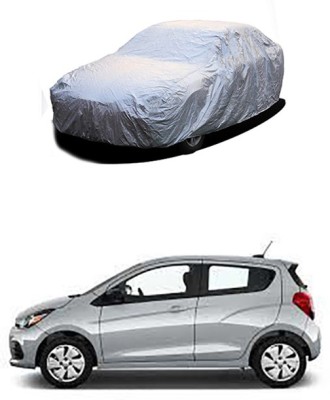 Wild Panther Car Cover For Chevrolet Spark (Without Mirror Pockets)(Silver)