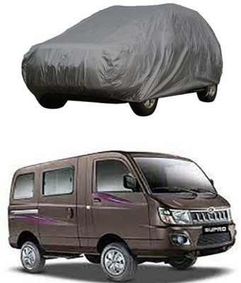 Wild Panther Car Cover For Mahindra Supro (Without Mirror Pockets)(Grey)