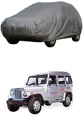 Kuchipudi Car Cover For Mahindra Marshal (Without Mirror Pockets)(Grey)