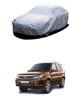 Kuchipudi Car Cover For Tata Safari Storme (Without Mirror Pockets)(Silver)