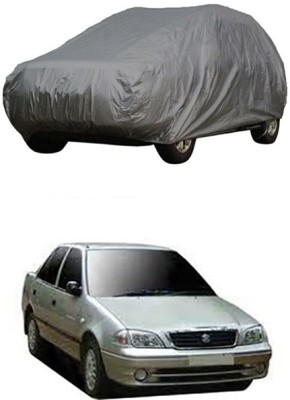 Wild Panther Car Cover For Maruti Suzuki Esteem (Without Mirror Pockets)(Grey)