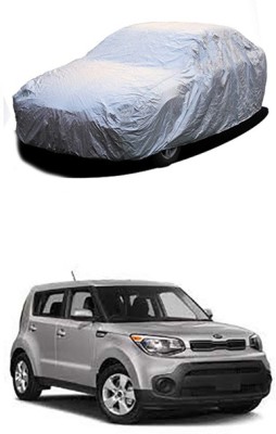 Wild Panther Car Cover For Kia Soul (Without Mirror Pockets)(Silver)