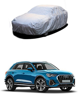Kuchipudi Car Cover For Audi Q3 (Without Mirror Pockets)(Silver)