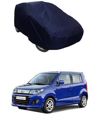 Kuchipudi Car Cover For Maruti Suzuki WagonR Stingray (Without Mirror Pockets)(Blue)