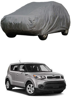 Kuchipudi Car Cover For Kia Soul (Without Mirror Pockets)(Grey)