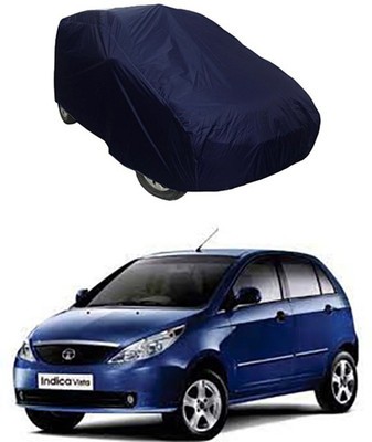 Kuchipudi Car Cover For Tata Vista (Without Mirror Pockets)(Blue)
