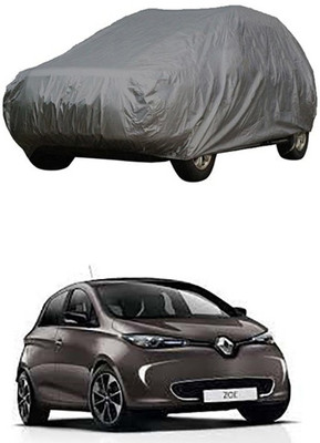 Kuchipudi Car Cover For Renault Zoe (Without Mirror Pockets)(Grey)