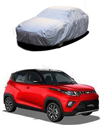 Kuchipudi Car Cover For Mahindra KUV100 (Without Mirror Pockets)(Silver)