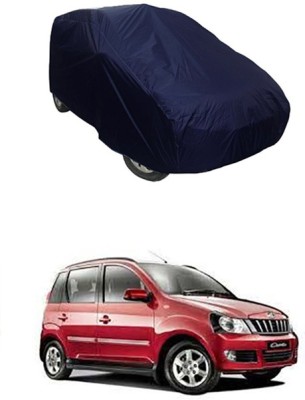 Wild Panther Car Cover For Mahindra Quanto (Without Mirror Pockets)(Blue)