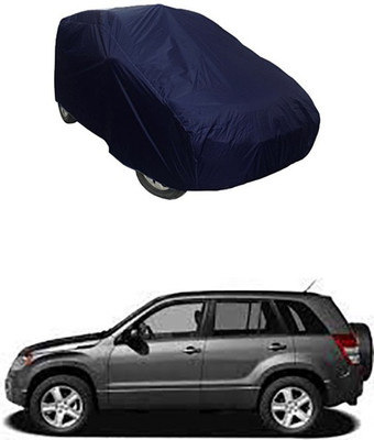 Kuchipudi Car Cover For Maruti Suzuki Grand Vitara (Without Mirror Pockets)(Blue)