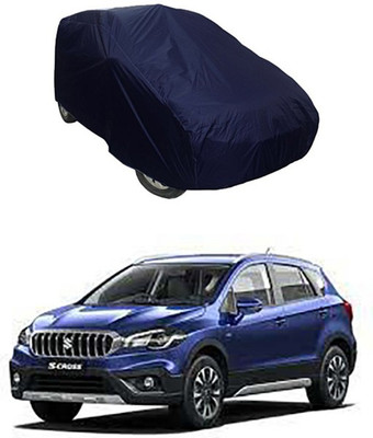 Kuchipudi Car Cover For Maruti Suzuki S-Cross (Without Mirror Pockets)(Blue)